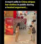 Video Pasutri Berantem di Mal China Viral, Istri Lepas Pakaian di Depan Umum