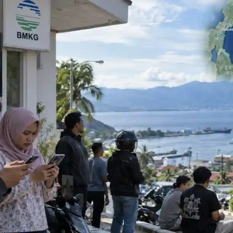 Gempa M 5,3 Guncang Pulau Puah Sulteng, BMKG Pastikan Tak Berpotensi Tsunami