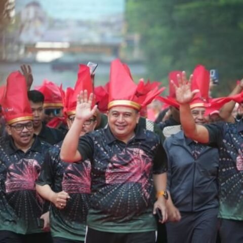 Appi dan Pangdam XIV Hasanuddin Ikut Lari di Patonro Elite Run 2026