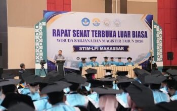 Appi Sampaikan Pesan ke Wisudawan STIM-LPI: Jaga Integritas dan Nama Baik Almamater