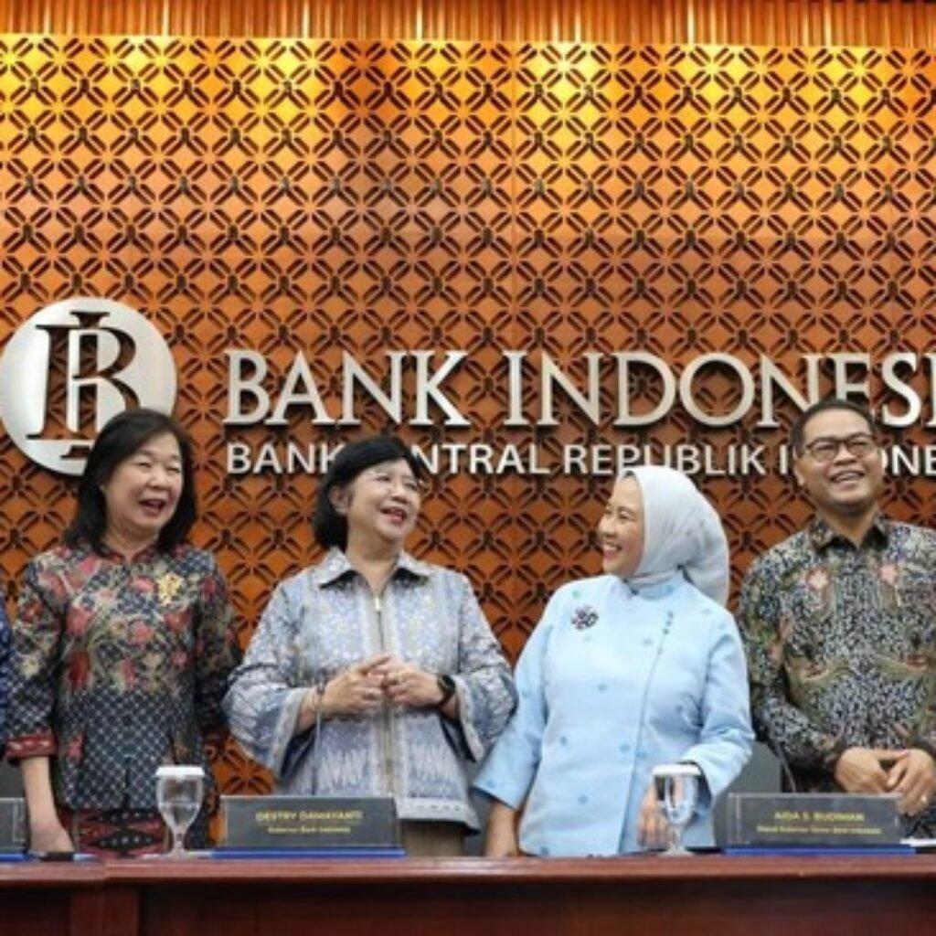 BI Tahan Suku Bunga Acuan 5,75% di RDG Perdana Destry Damayanti