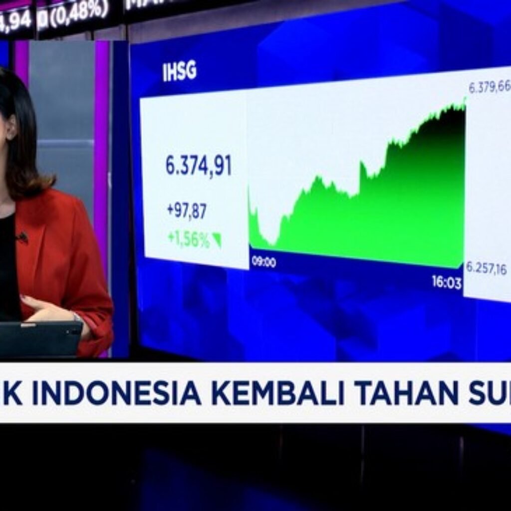 BI Tahan Suku Bunga, Rupiah Menguat dan IHSG Melesat 1,6%