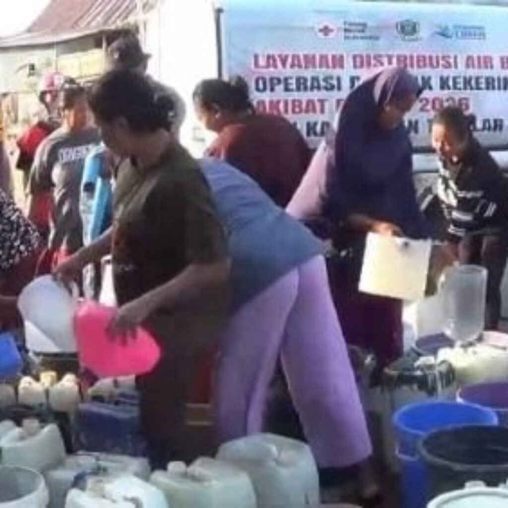 Desa Bonto Parang Mendapat Bantuan 12 Ribu Liter Air Bersih