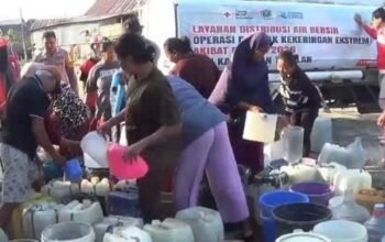 Desa Bonto Parang Mendapat Bantuan 12 Ribu Liter Air Bersih