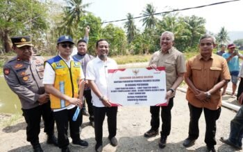Gubernur Sulsel Serahkan 10 Unit Pompa Ponton untuk Petani Pinrang