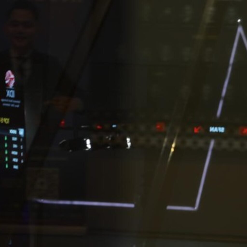 IHSG Turun 1,30% ke Level 6.300, 550 Saham Melemah