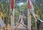 Jembatan Gantung Pongpet Pangandaran Ambruk Saat Diresmikan, Bupati Citra Pitriyami Terluka Ringan