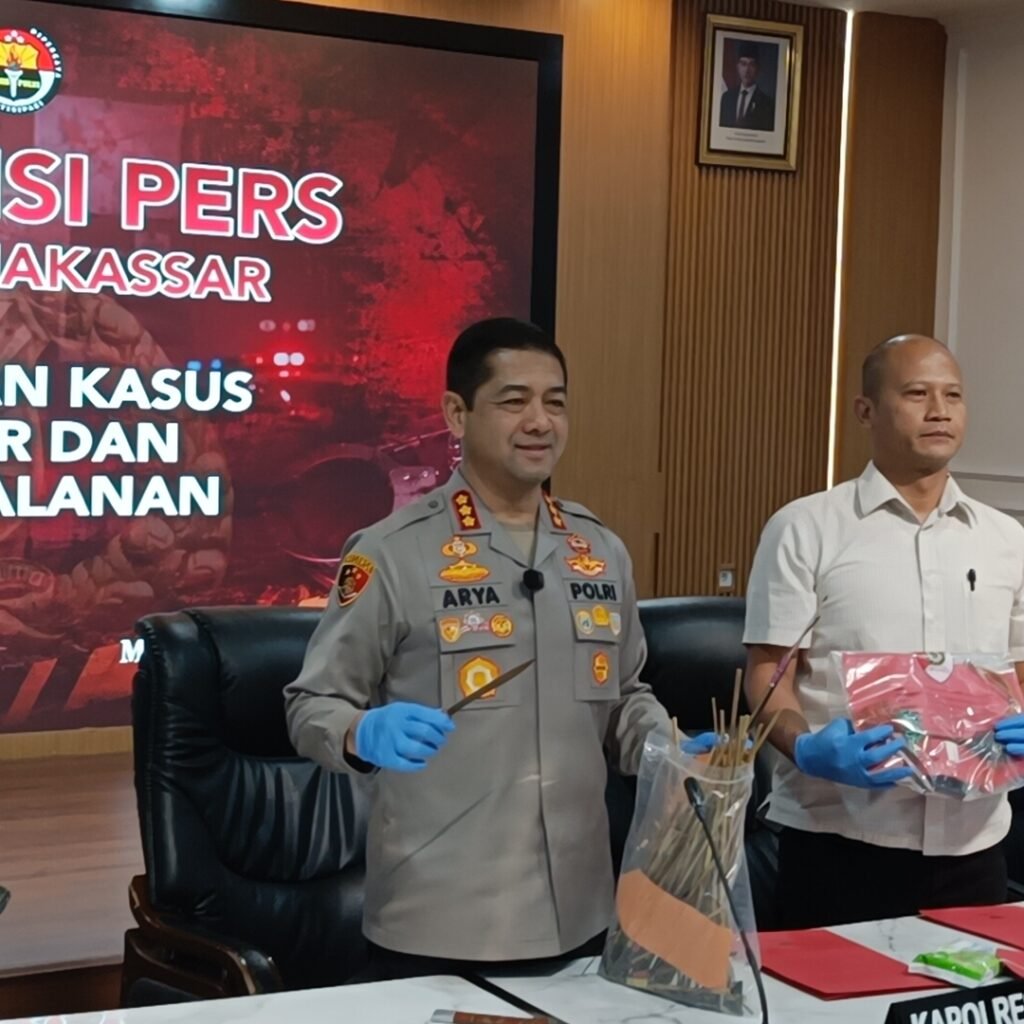 Polisi Ungkap Modus Tawuran Geng Motor Berbasis COD lewat TikTok di Makassar