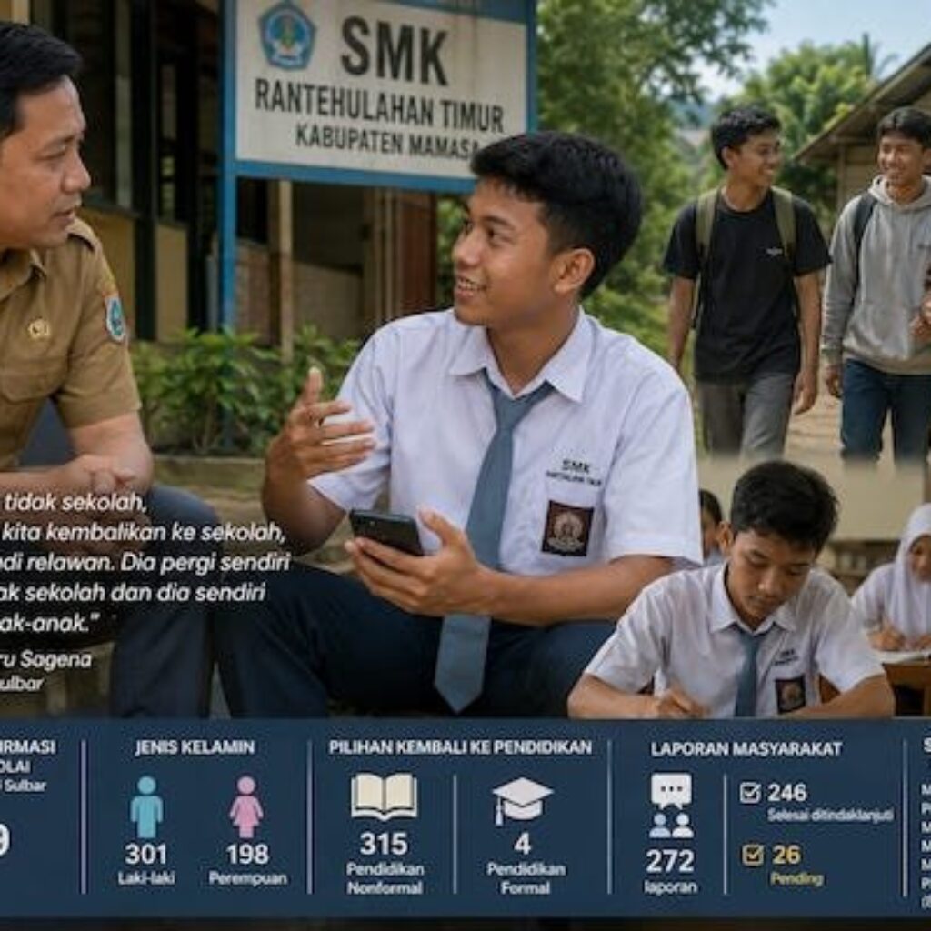 Rio, Mantan Anak Tidak Sekolah di Mamasa Kini Jadi Relawan Bantu Teman Kembali ke Sekolah