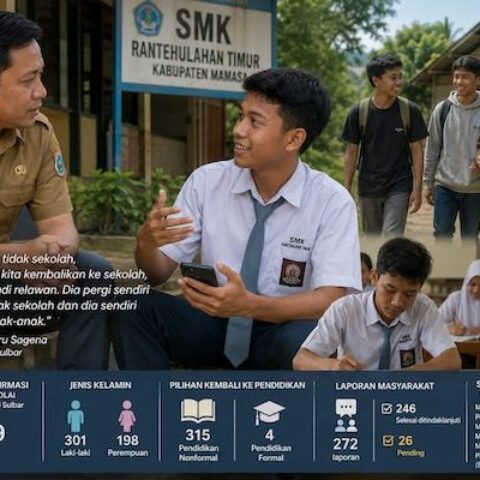 Rio, Mantan Anak Tidak Sekolah di Mamasa Kini Jadi Relawan Bantu Teman Kembali ke Sekolah