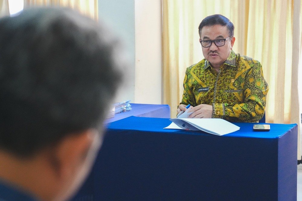 Sekda Sulsel Jadi Anggota Pansel Uji Kompetensi JPT Pratama Luwu Timur 1 Sekda Sulsel Jadi Anggota Pansel Uji Kompetensi JPT Pratama Luwu Timur