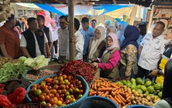 TPID Sulsel Operasi Pasar di Dua Pasar Makassar, Harga Cabai Dipantau