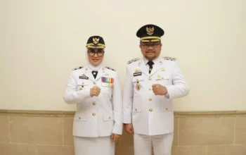 Arsip Husniah Talenrang dan Darmawangsyah Muin setelah pelantikan kepala daerah