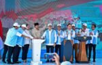 Foto arsip Presiden Prabowo pada peluncuran kelembagaan Koperasi Merah Putih