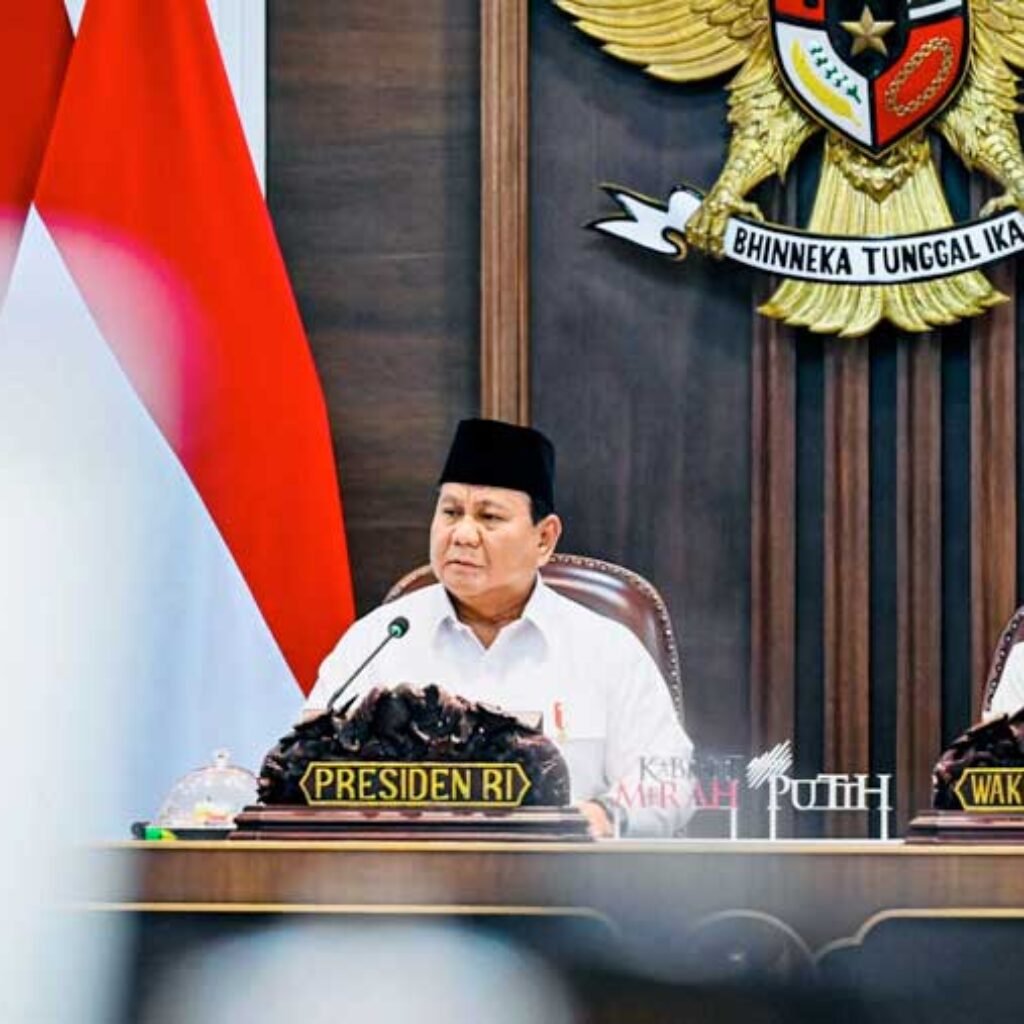 Prabowo Gelar Sidang Kabinet Paripurna di Istana, Evaluasi Dua Tahun Pemerintahan