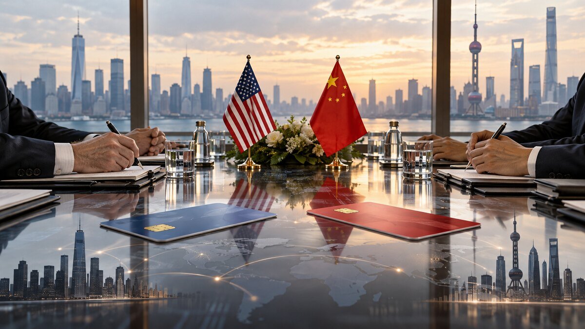 AS Bahas Akses Mastercard dan Citigroup, Visa Dapat Persetujuan Awal di China 1 Ilustrasi perundingan akses pasar keuangan Amerika Serikat dan China