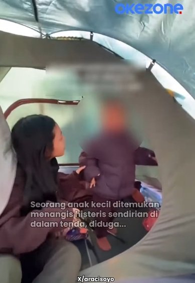 Balita Ditinggal Sendirian di Tenda Gunung Prau 1 Balita Ditinggal Sendirian di Tenda Gunung Prau