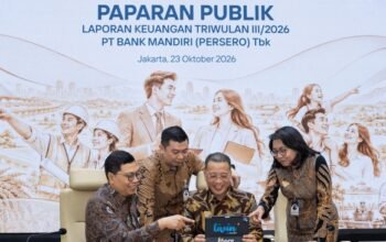Bank Mandiri Catat Laba Rp45,5 Triliun di Kuartal III, Pertumbuhan 20,7% YoY
