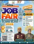 Job Fair Sulsel 2026 Buka 1.000 Lebih Lowongan pada 16–18 Oktober