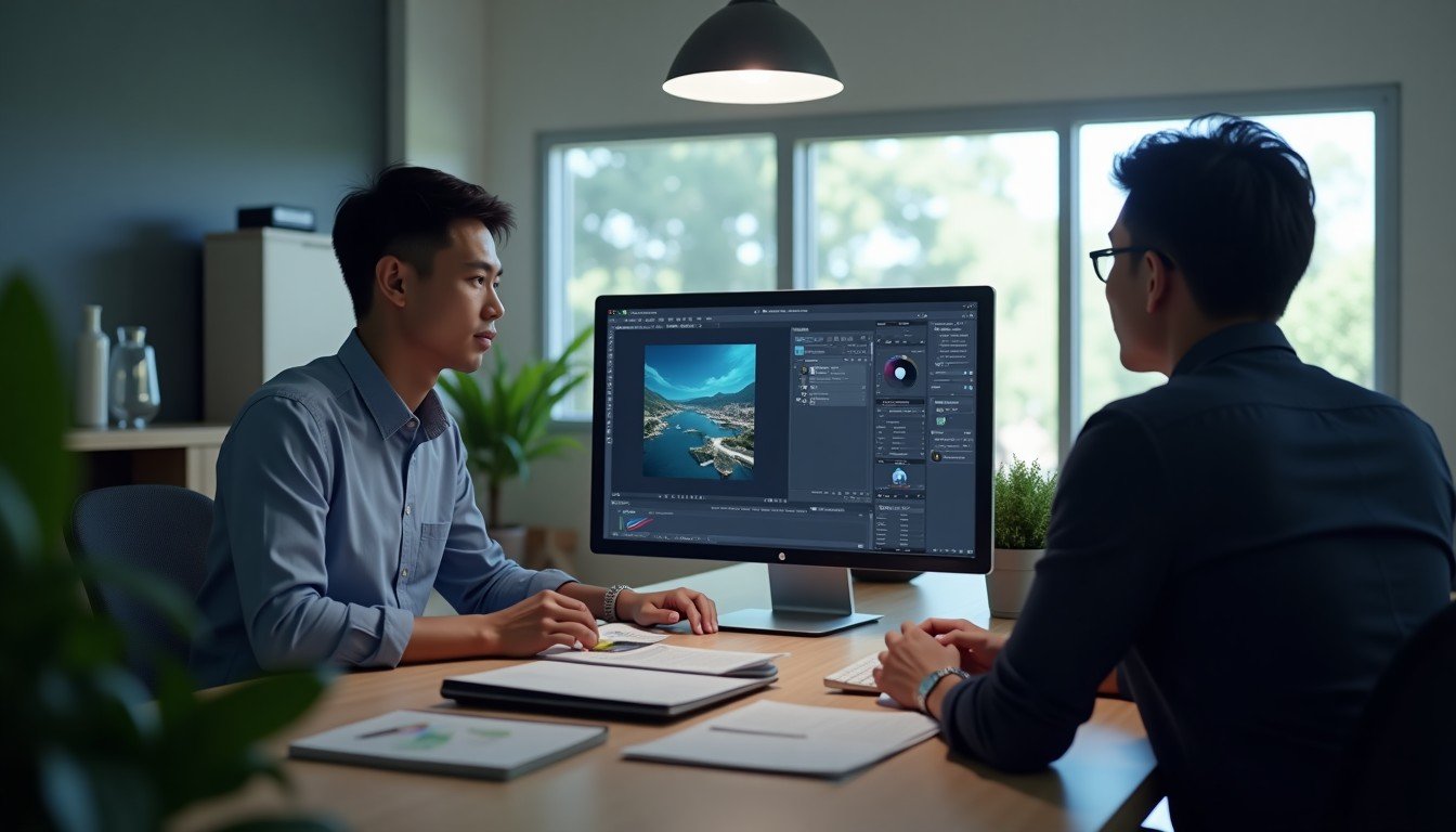 ArtCraft Hadirkan Tujuh Aplikasi Open Source Mirip Adobe, Masih Tahap Awal 1 Ilustrasi antarmuka aplikasi kreatif untuk penyuntingan gambar dan video