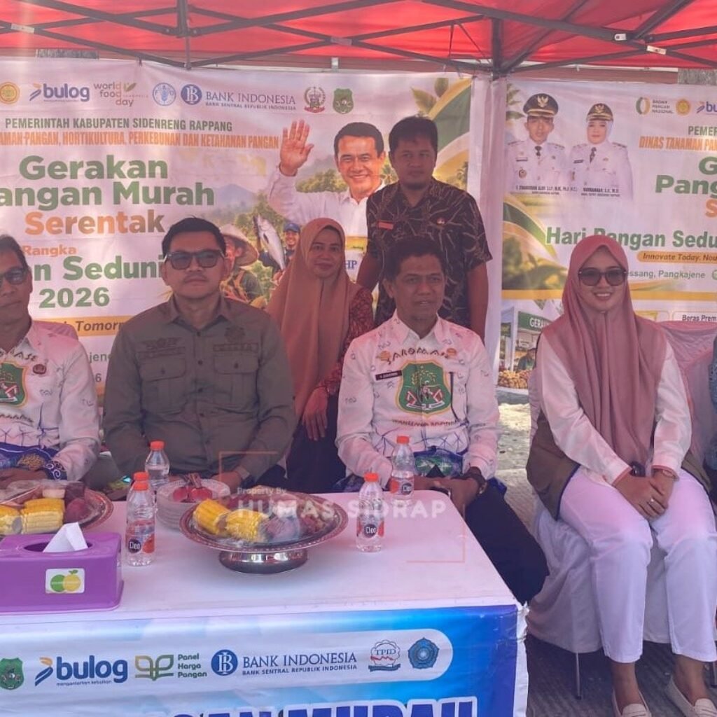 Gerakan Pangan Murah Nasional, Beras SPHP di Sidrap Rp57.500 per 5 Kg