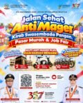 Jalan Sehat Anti Mager Sulsel Digelar 18 Oktober, Siapkan Hadiah Umrah