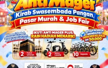 Gubernur Andi Sudirman Sulaiman Sediakan Voucher Belanja Rp50.000 di Jalan Sehat Anti Mager dan Pasar Murah