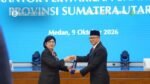 Gubernur BI Mengukuhkan Ameriza Sebagai Kepala Perwakilan Sumut