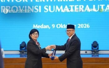 Gubernur BI Mengukuhkan Ameriza Sebagai Kepala Perwakilan Sumut 3 Gubernur BI Mengukuhkan Ameriza Sebagai Kepala Perwakilan Sumut