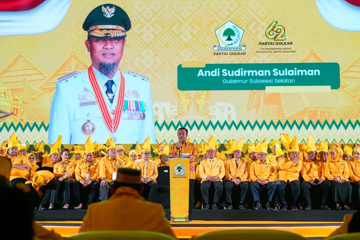 Gubernur Sulsel Hadiri Pelantikan Pengurus Golkar Periode 2025–2030 1 Gubernur Sulsel Hadiri Pelantikan Pengurus Golkar Periode 2025–2030
