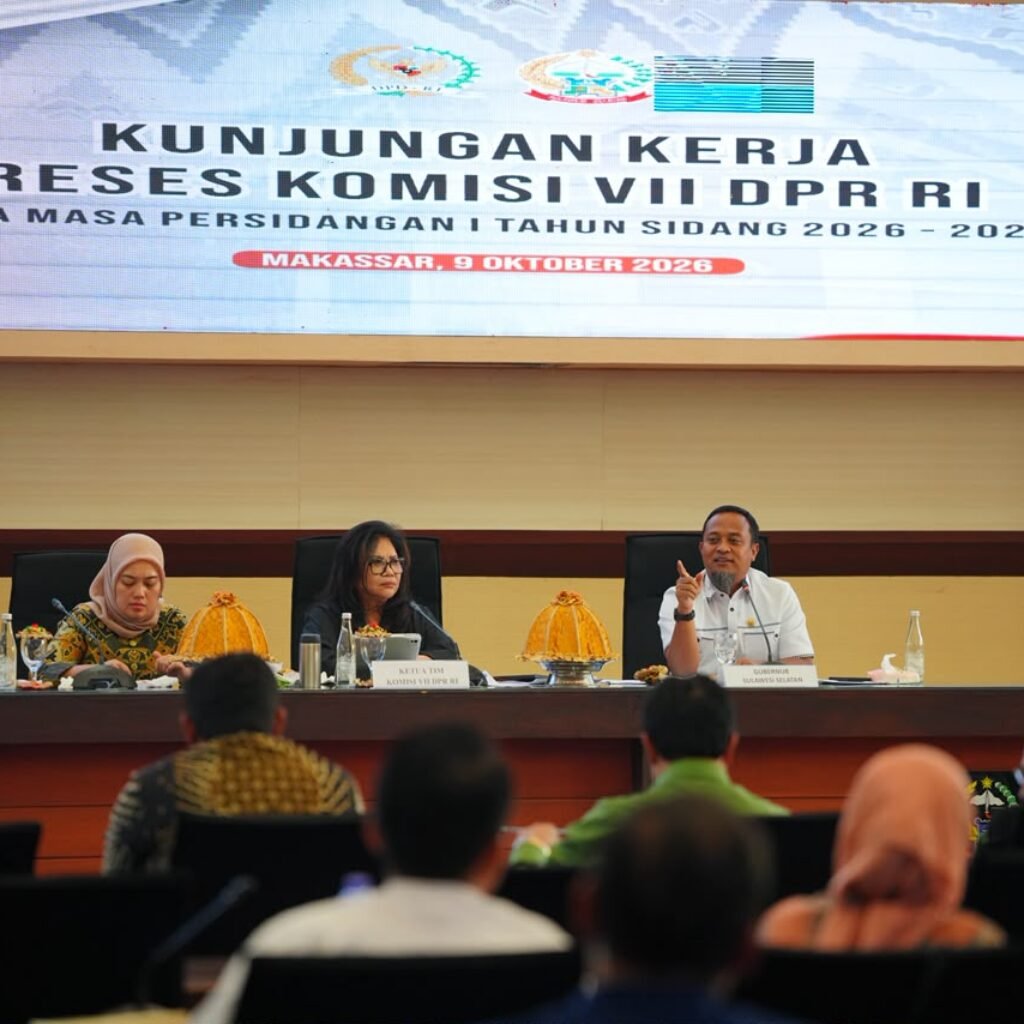 Gubernur Sulsel Terima Kunjungan Komisi VII DPR RI, Mendukung Penguatan UMKM dan Pariwisata