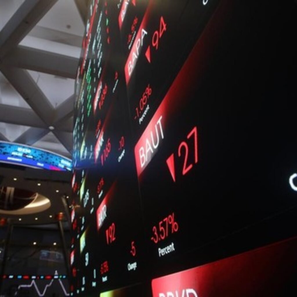 IHSG Ditutup Melemah 1,29% ke Level 5.032