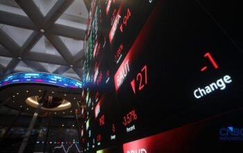 IHSG Ditutup Melemah 1,29% ke Level 5.032