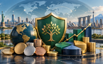 Ilustrasi perlindungan asuransi dan portofolio investasi