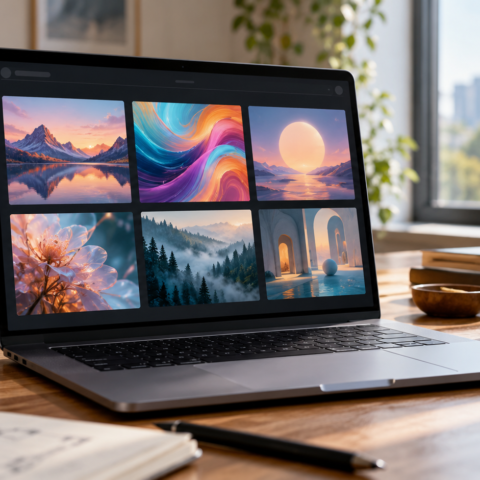 Cara Menulis Prompt Gambar di ChatGPT agar Hasilnya Lebih Sesuai 10 Ilustrasi laptop untuk membuat gambar digital