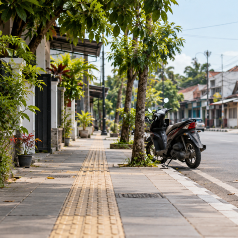 Anak 13 Tahun Lolos dari Dugaan Penculikan di Mamuju 11 Ilustrasi sepeda motor di tepi jalan