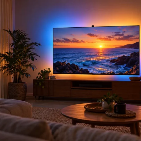 Philips TV Sync Hadir di Indonesia, Lampu Ikuti Warna Layar Televisi