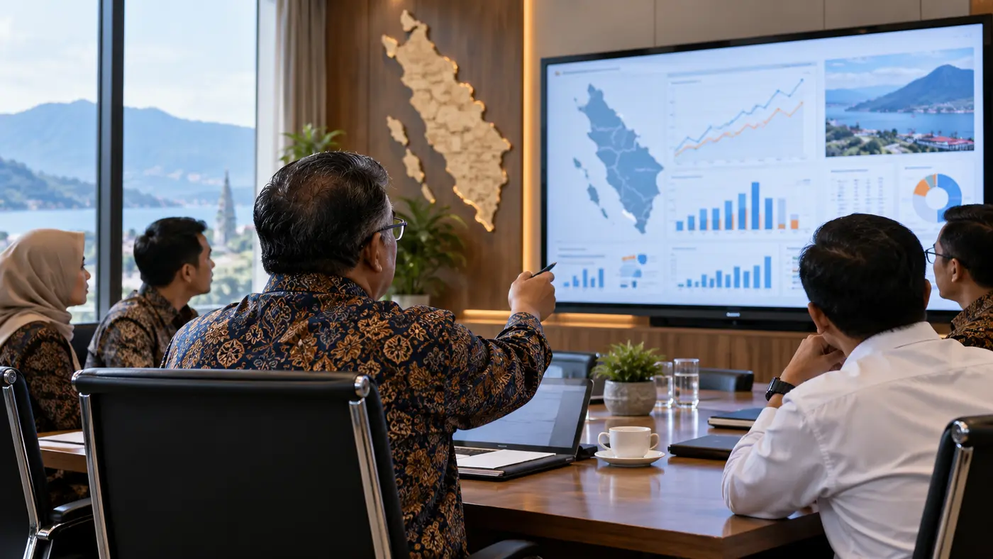 Ameriza Pimpin BI Sumut Sejak 1 Juni 2026 1 Ilustrasi rapat koordinasi ekonomi wilayah Sumatera Utara