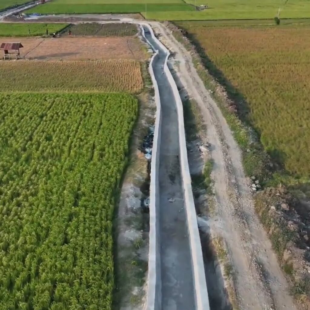 Irigasi Bilokka Capai 73,36%, Gubernur Andi Sudirman Targetkan Petani Sidrap Bisa Tiga Kali Tanam
