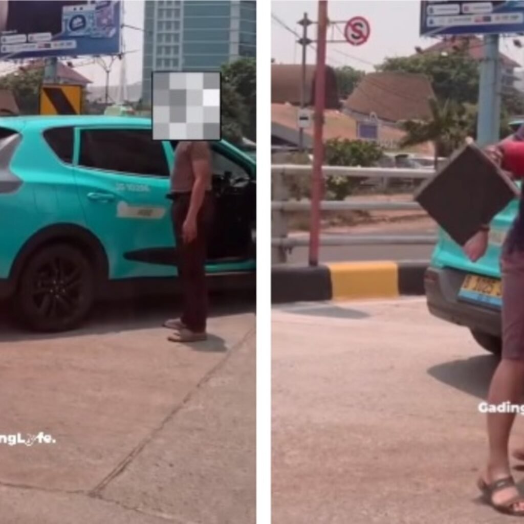 Iron Man hentikan keributan antara dua sopir di depan Mal Kelapa Gading