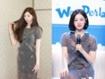 Jang Won-young dan Kim Ji-won Pamer Gaun Sama, Gaya Berbeda Picu Viral