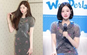 Jang Won-young dan Kim Ji-won Pamer Gaun Sama, Gaya Berbeda Picu Viral
