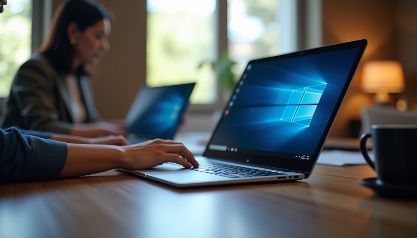 Windows 11 26H2 Mulai Bergulir, Ini Cara Mendapatkan Pembaruannya 1 Ilustrasi penggunaan laptop untuk pembaruan Windows