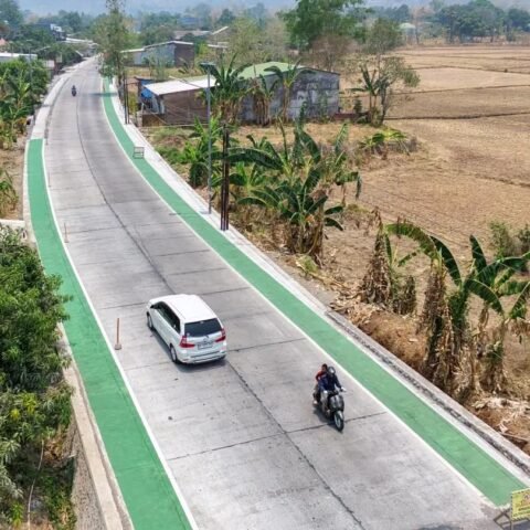 Ruas Jalan Burung-Burung–Bili-Bili setelah penataan program MYP Sulsel