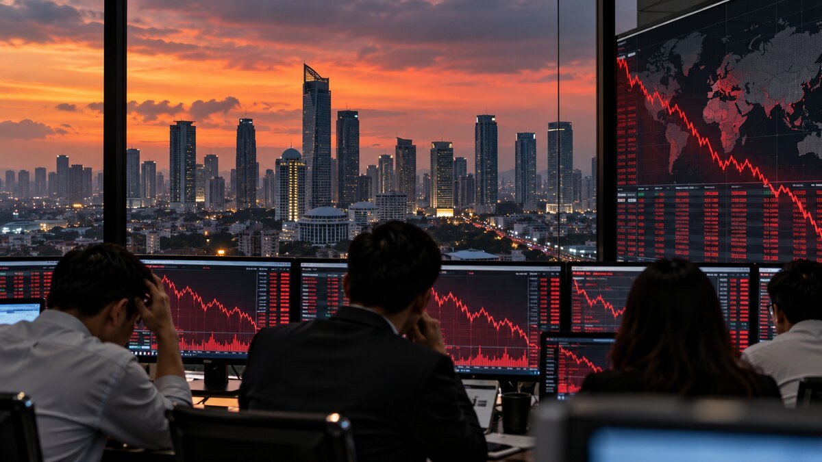 OJK dan Pemerintah Siapkan Reformasi Pasar Modal Menjelang Keputusan MSCI 1 Ilustrasi tekanan pasar saham Indonesia saat tinjauan MSCI