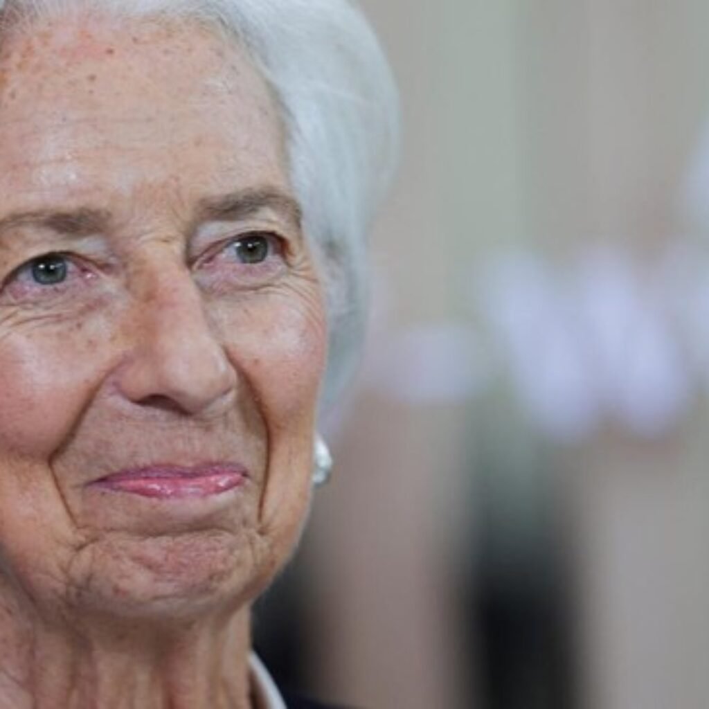Presiden Bank Sentral Eropa Christine Lagarde Mundur