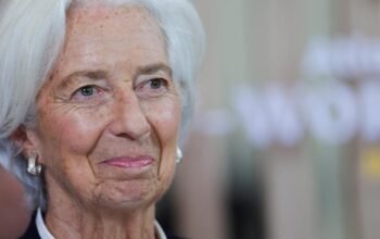 Presiden Bank Sentral Eropa Christine Lagarde Mundur 6 Presiden Bank Sentral Eropa Christine Lagarde Mundur