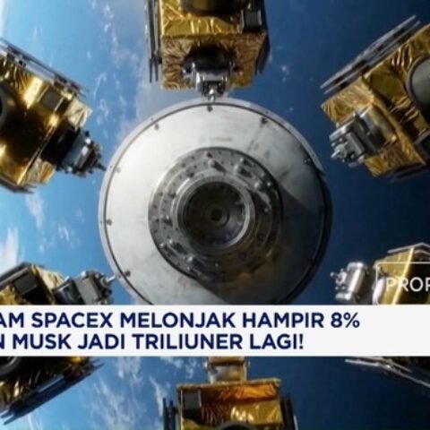 Saham SpaceX melonjak hampir 8%, Elon Musk kembali menjadi triliuner