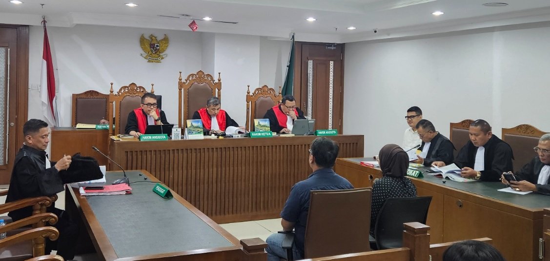 Sidang Tersangka Pengancaman Vincent Leo Carlius Ungkap Transaksi Rp80 Juta dari Rekening Bank 1 Sidang Tersangka Pengancaman Vincent Leo Carlius Ungkap Transaksi Rp80 Juta dari Rekening Bank