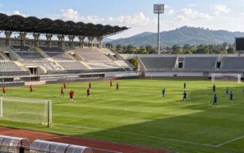PSM Incar Kemenangan atas PSIM dalam Laga Tanpa Penonton 5 Ilustrasi stadion sepak bola tanpa penonton menjelang PSIM melawan PSM